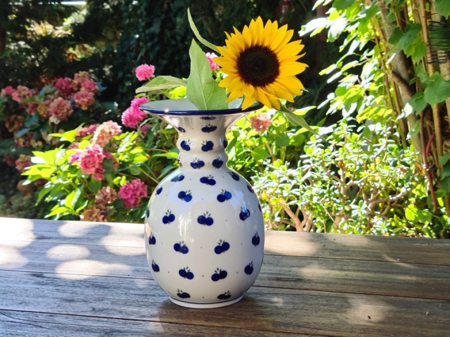 Übersicht über die Decoder EINZIGARTIG | Blomstervase, 23,5 Cm Hoj, Tradition 22, Polsk Keramik Retter, Bsn 8106