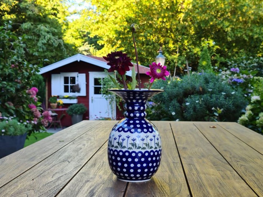 Übersicht über die Decoder EINZIGARTIG | Blomstervase, 23,5 Cm Hoj, Tradition 11, Polsk Keramik Retter, Bsn 8103