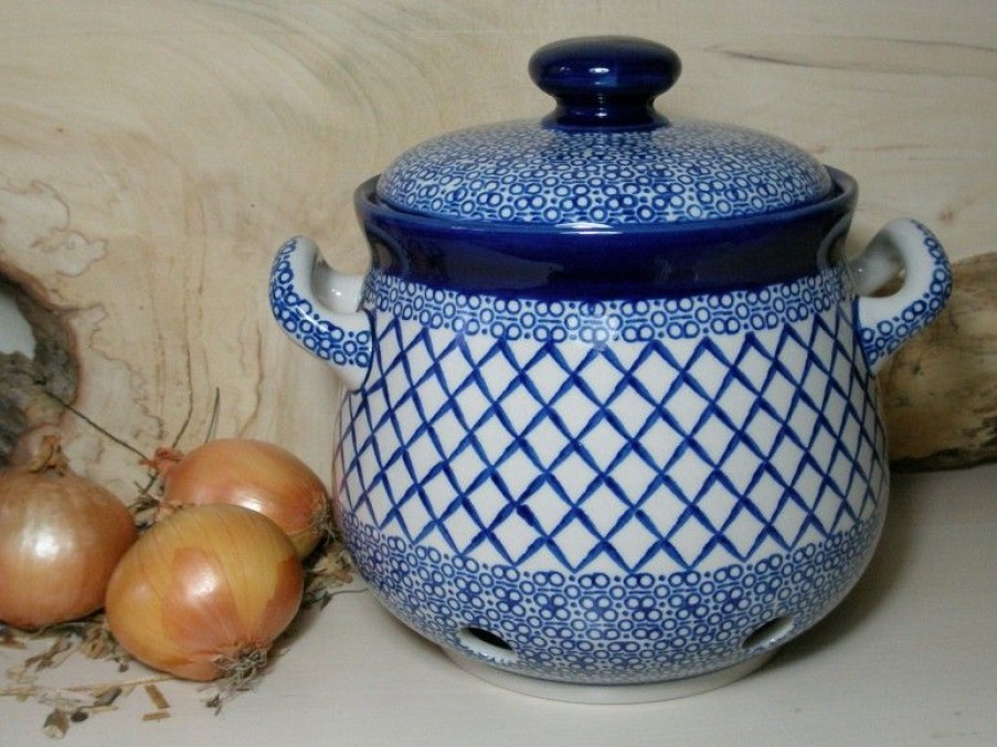 Mehr EINZIGARTIG | Log Pot, Polske Keramik Retter, 3,5 L, 23 X 22 Cm, Tradition 2, Bsn 5274