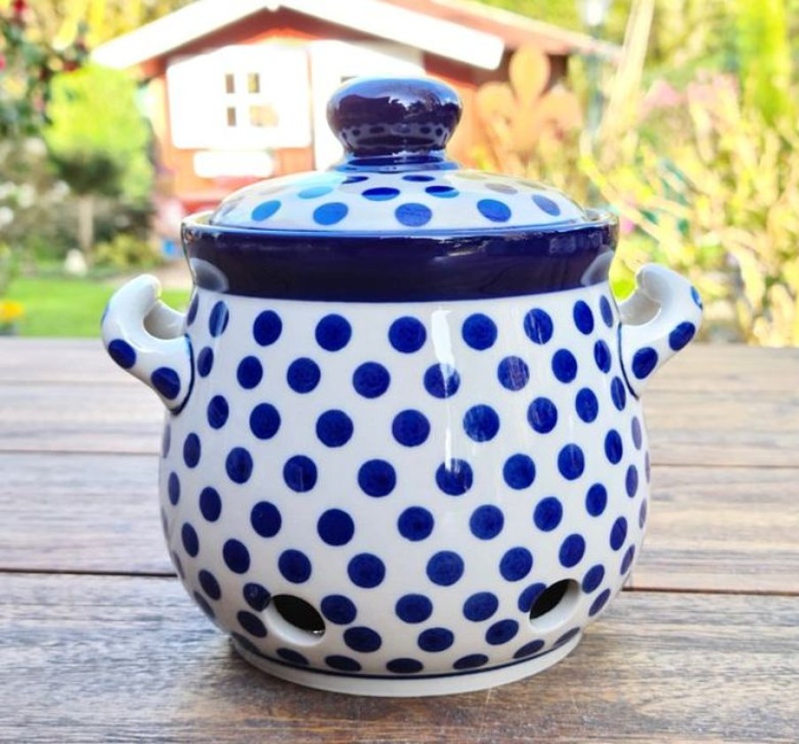 Mehr EINZIGARTIG | Log Pot, Polske Keramik Retter, 1,5 L, 18 X 19 Cm, Tradition 24, Bsn 7764