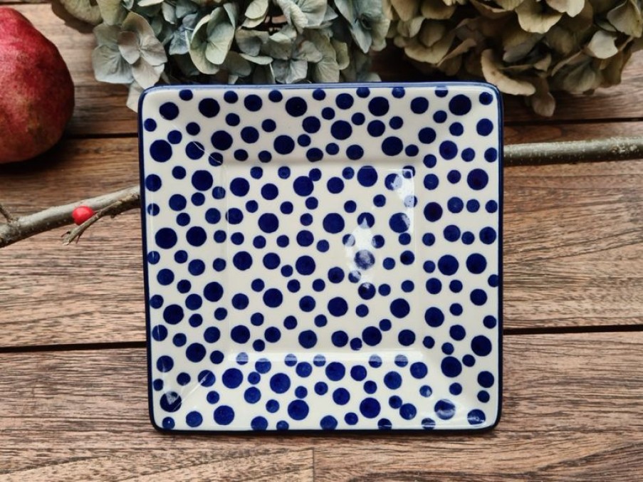 Mehr EINZIGARTIG | Parabol / Plade 15X15 Cm, Crazy Dots, Bsn A-1466