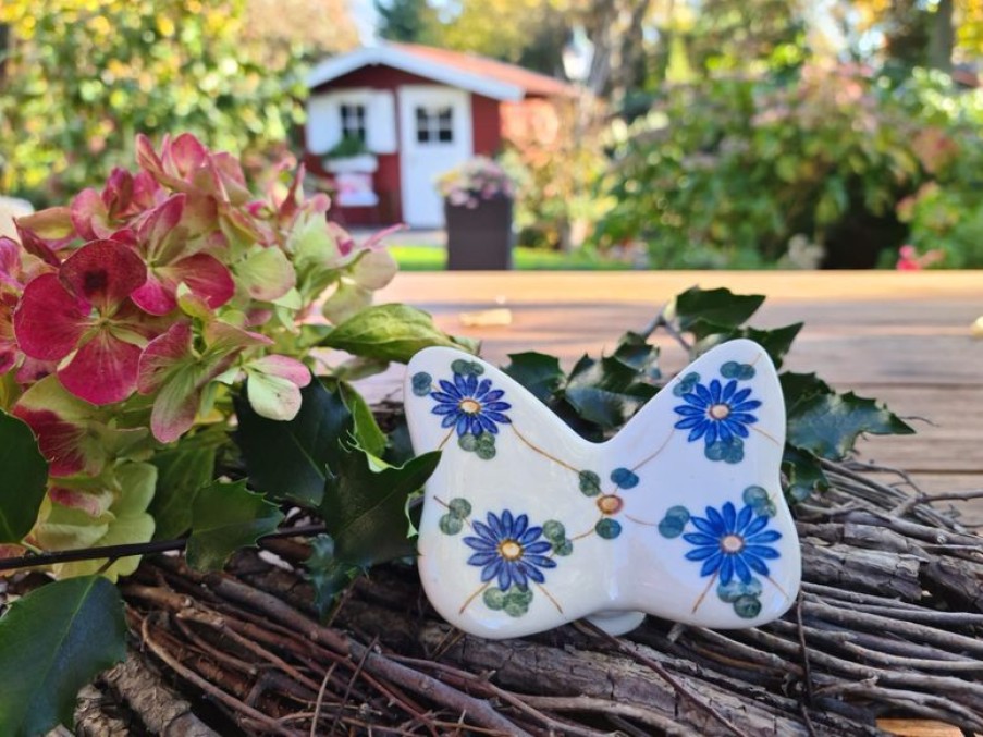 Übersicht über die Decoder EINZIGARTIG | Butterfly, 8,5 X 7 X 4,5 Cm, Polsk Keramik, Tradition 8, Bsn 21233