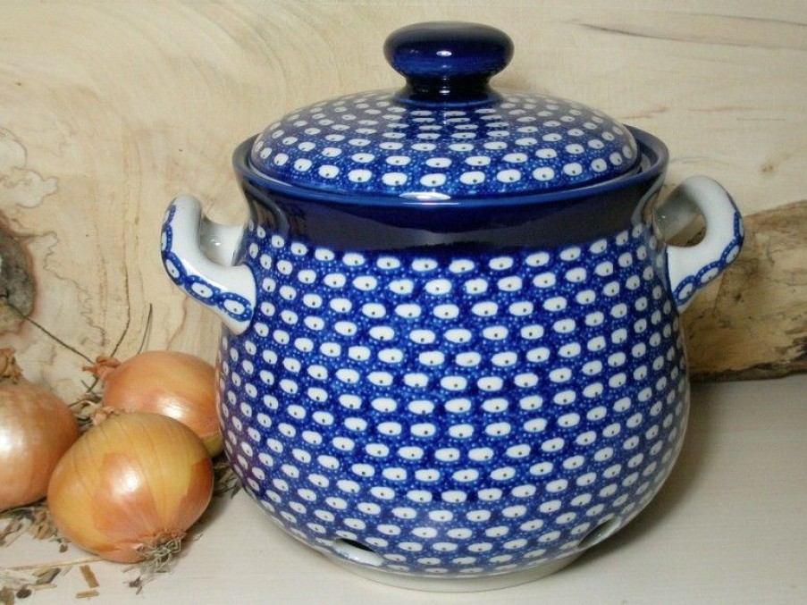 Mehr EINZIGARTIG | Log Pot, Polske Keramik Retter, 3,5 L, 23 X 22 Cm, Tradition 4, Bsn 5275